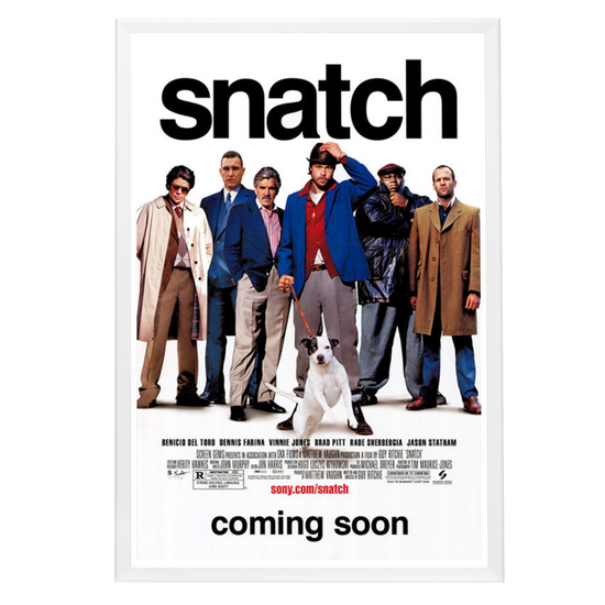 "Snatch" (2000) Framed Movie Poster