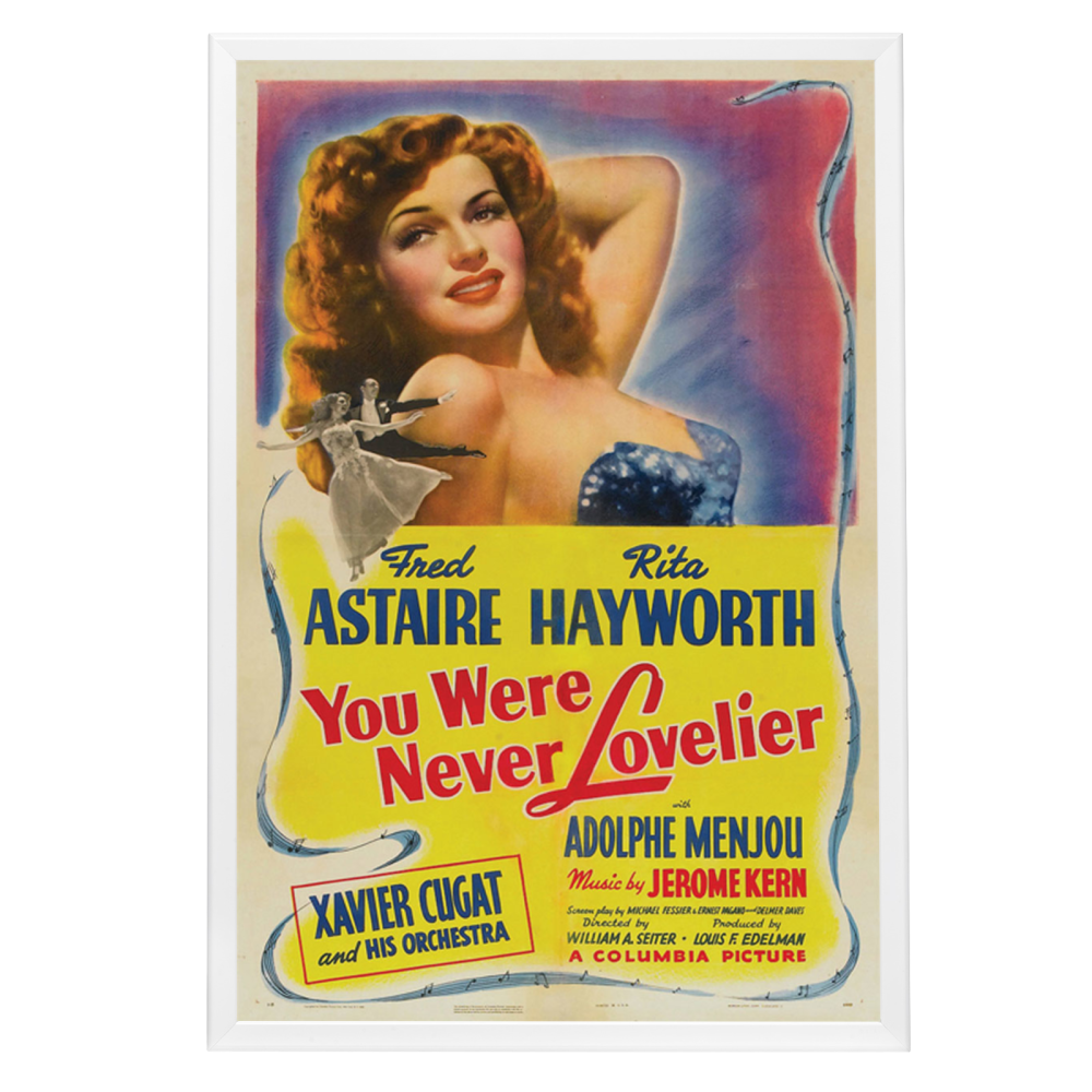 "You Were Never Lovelier" (1942) Framed Movie Poster