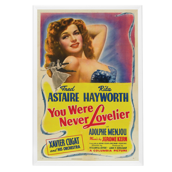 "You Were Never Lovelier" (1942) Framed Movie Poster