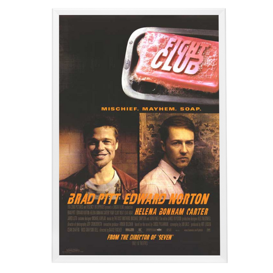 "Fight Club" (1999) Framed Movie Poster