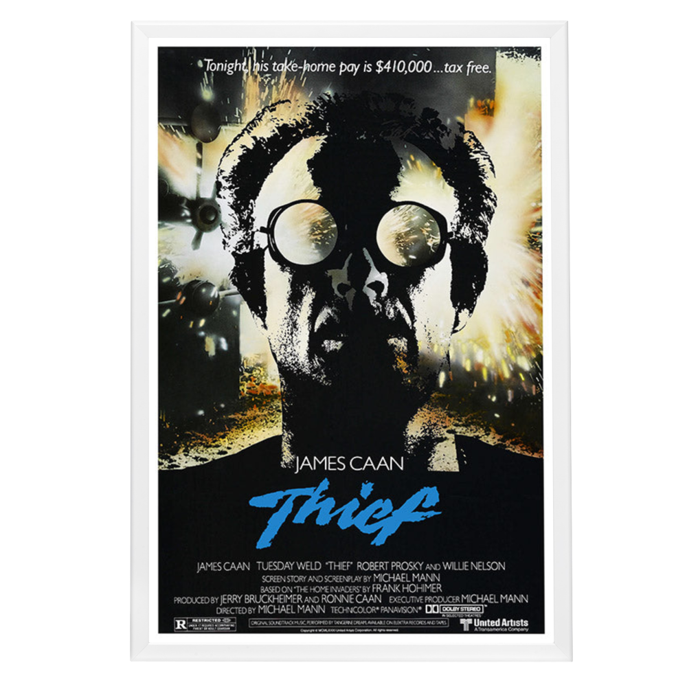 "Thief" (1981) Framed Movie Poster