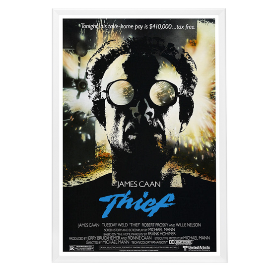 "Thief" (1981) Framed Movie Poster