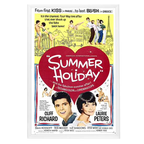 "Summer Holiday" (1963) Framed Movie Poster