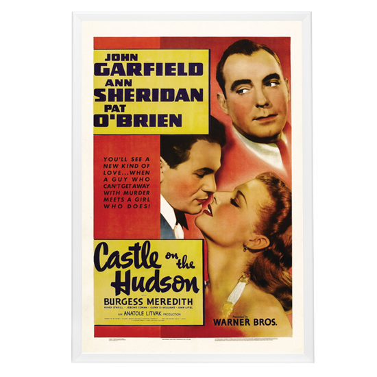 "Castle On The Hudson" (1940) Framed Movie Poster