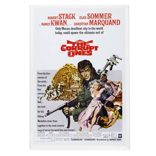 "Corrupt Ones" (1967) Framed Movie Poster