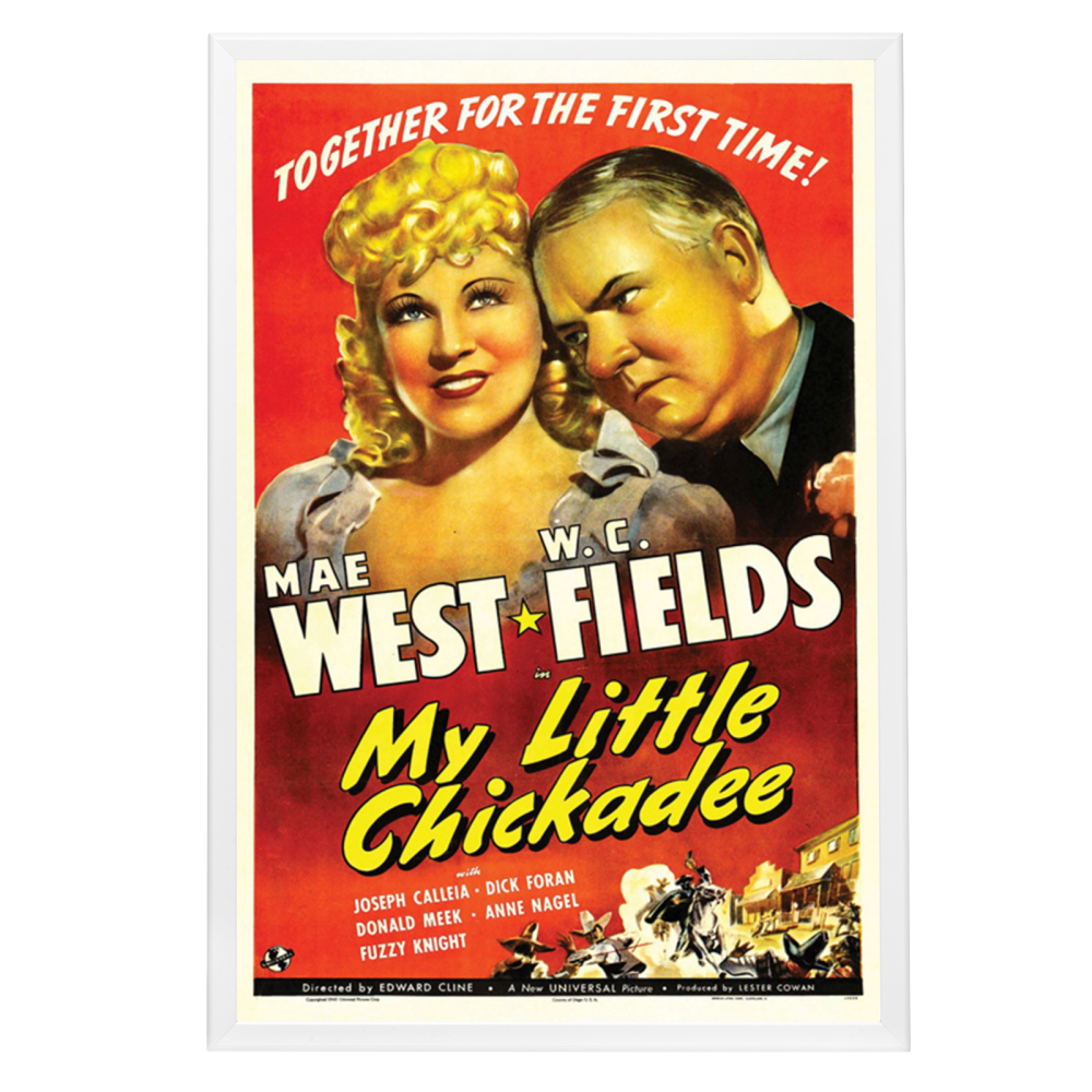"My Little Chickadee" (1940) Framed Movie Poster