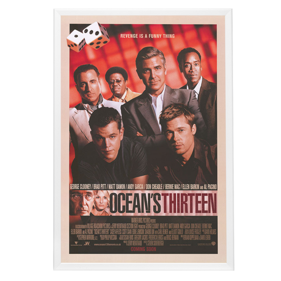 "Ocean's Thirteen" (2007) Framed Movie Poster