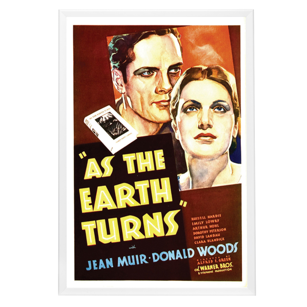 "As The Earth Turns" (1934) Framed Movie Poster