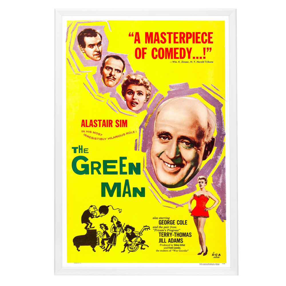 "Green Man" (1950) Framed Movie Poster