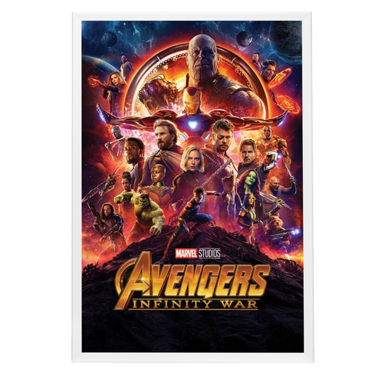 "Avengers: Infinity War" (2018) Framed Movie Poster