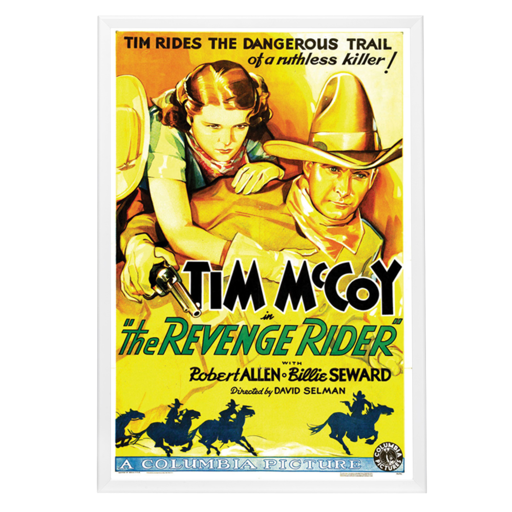 "Revenge Rider" (1935) Framed Movie Poster