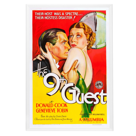 "Ninth Guest" (1934) Framed Movie Poster