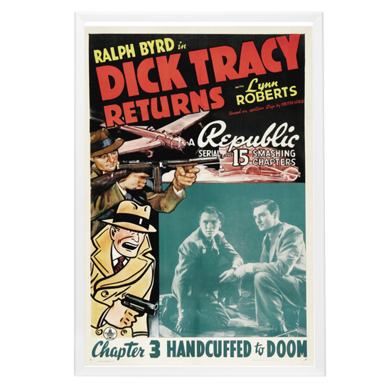 "Dick Tracy Returns" (1938) Framed Movie Poster