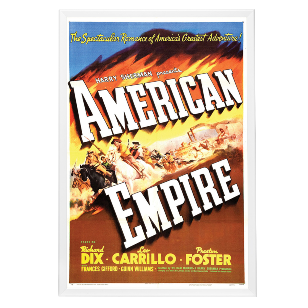 "American Empire" (1942) Framed Movie Poster