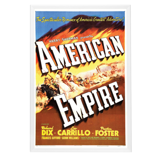 "American Empire" (1942) Framed Movie Poster