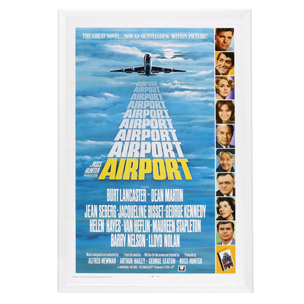 "Airport" (1970) Framed Movie Poster