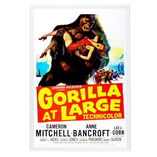 "Gorilla At Large" (1954) Framed Movie Poster