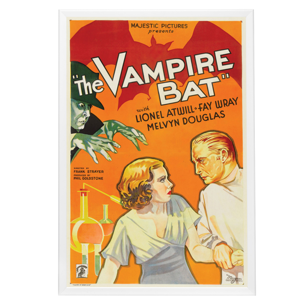 "Vampire Bat" (1933) Framed Movie Poster