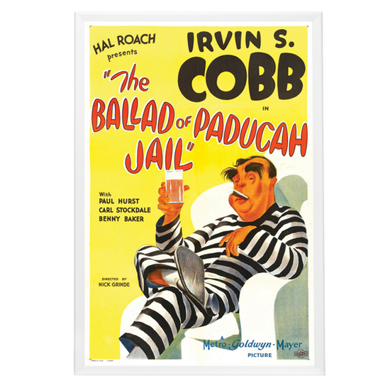 "Ballad Of Paducah Jail" (1934) Framed Movie Poster