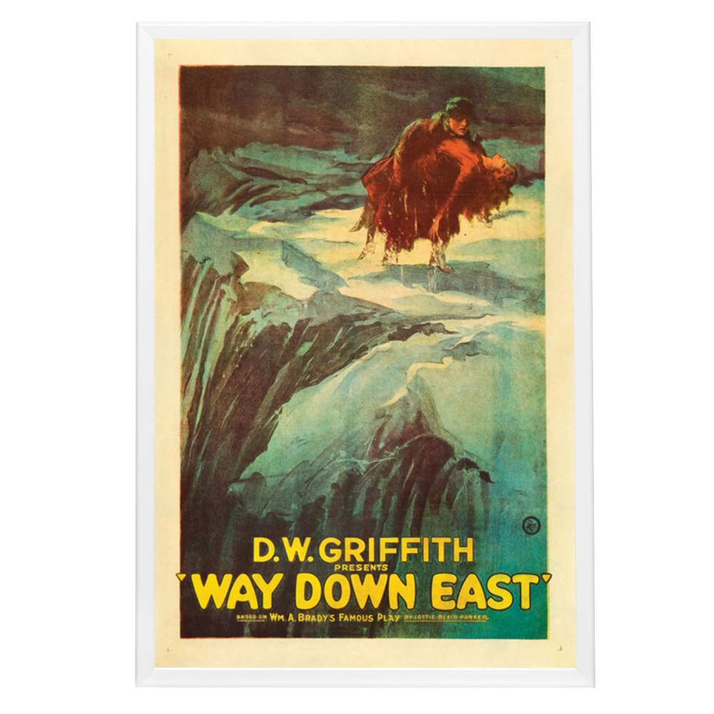 "Way Down East" (1920) Framed Movie Poster