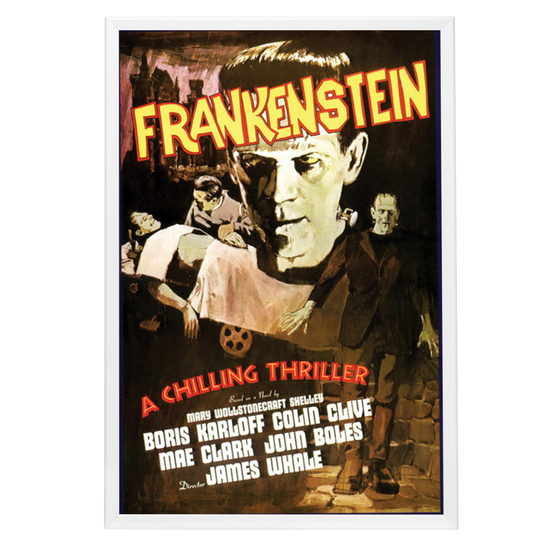 "Frankenstein" (1931) Framed Movie Poster