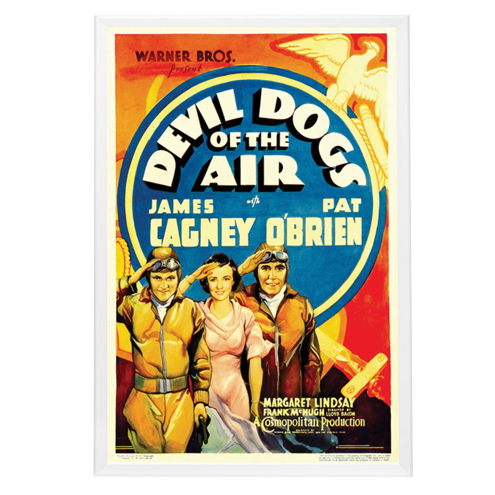 "Devil Dogs Of The Air" (1935) Framed Movie Poster