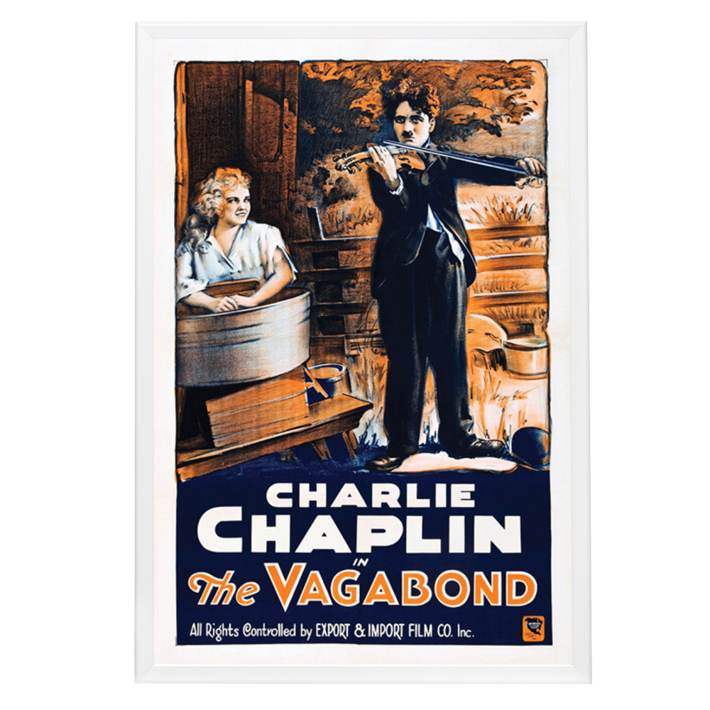 "Vagabond" (1916) Framed Movie Poster