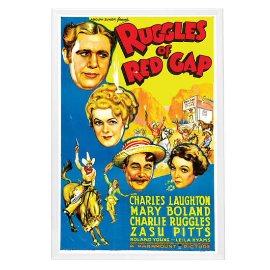 "Ruggles Of Red Gap" (1935) Framed Movie Poster