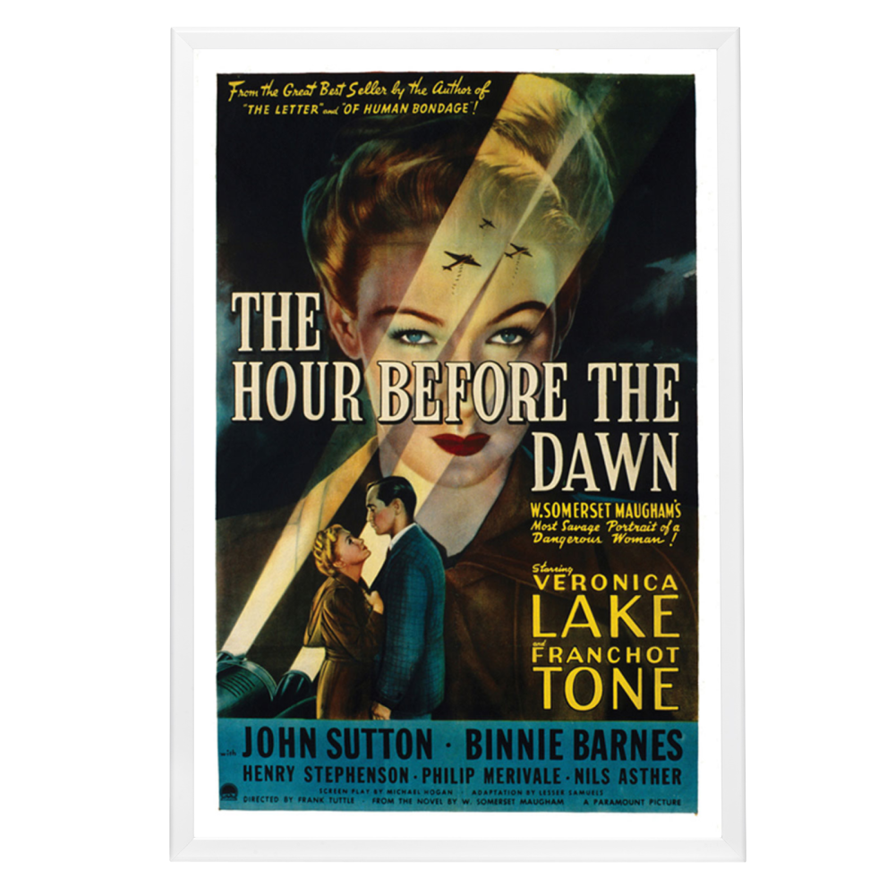 "Hour Before The Dawn" (1944) Framed Movie Poster