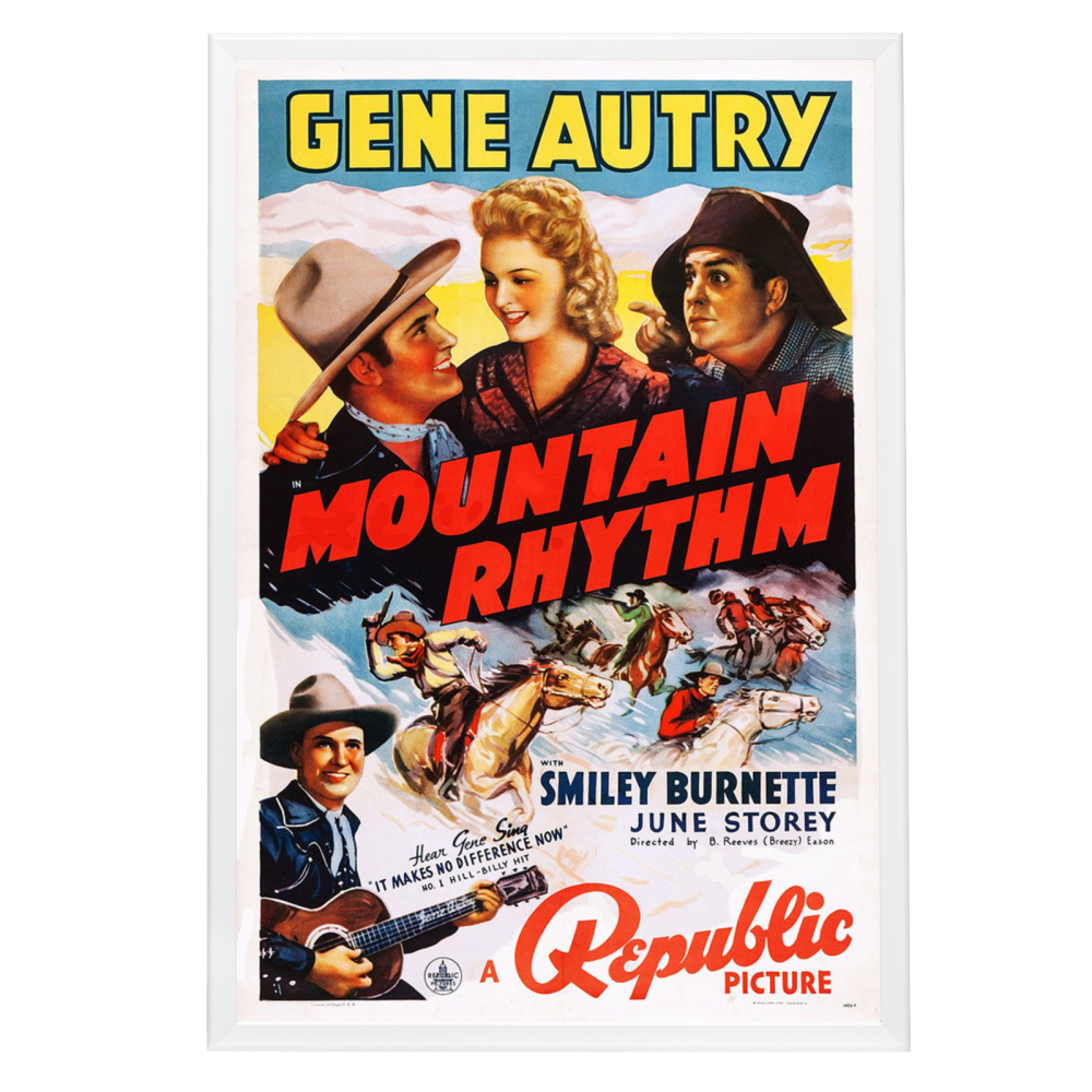 "Mountain Rhythm" (1939) Framed Movie Poster