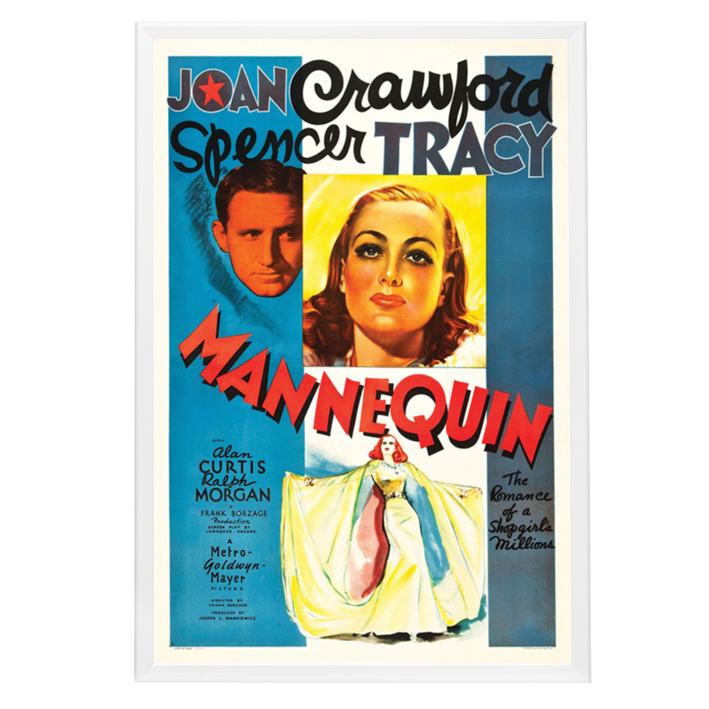 "Mannequin" (1937) Framed Movie Poster