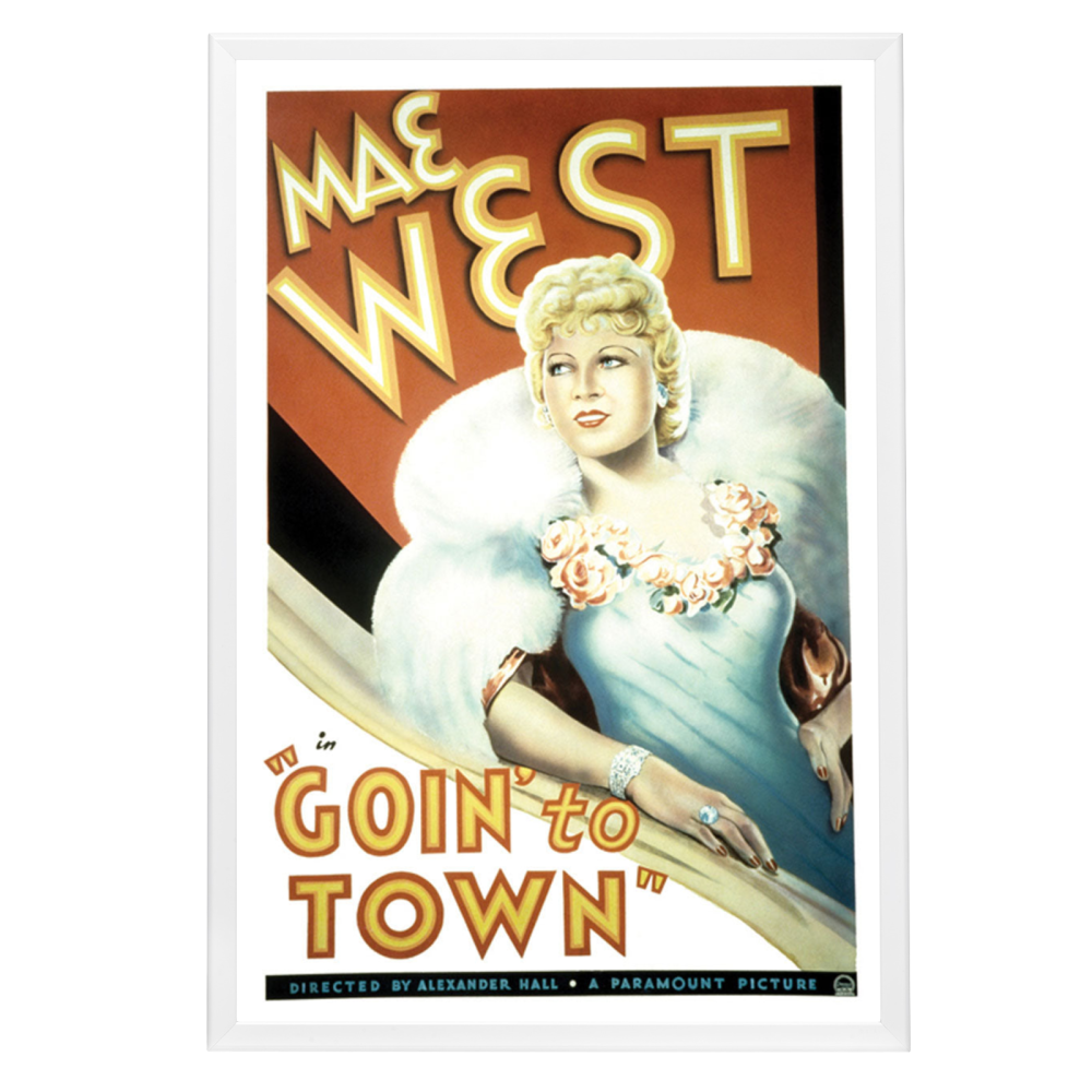 "Goin' To Town" (1935) Framed Movie Poster