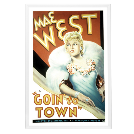 "Goin' To Town" (1935) Framed Movie Poster