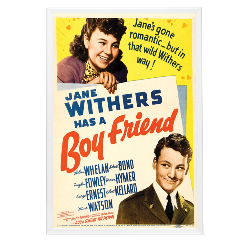 "Boy Friend" (1939) Framed Movie Poster