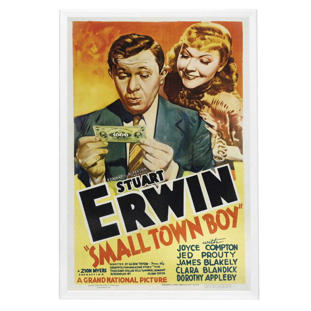 "Small Town Boy" (1937) Framed Movie Poster