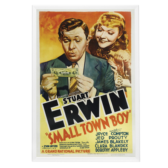 "Small Town Boy" (1937) Framed Movie Poster