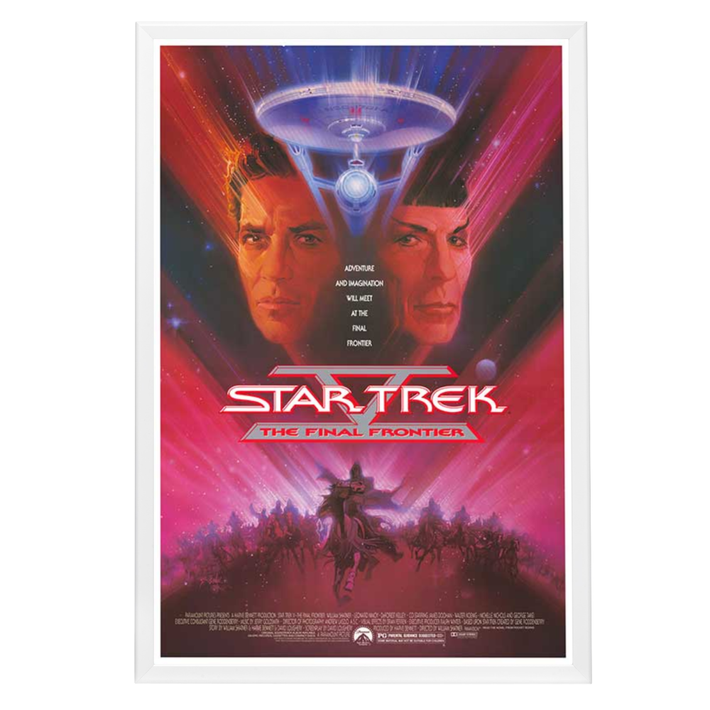 "Star Trek V: The Final Frontier" (1989) Framed Movie Poster