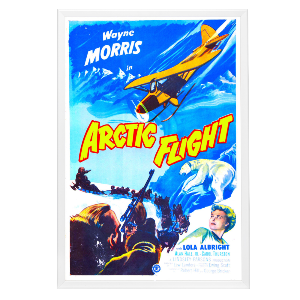 "Arctic Flight" (1952) Framed Movie Poster