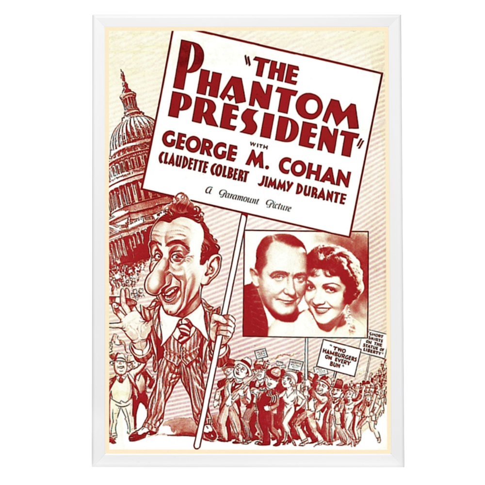 "Phantom President" (1932) Framed Movie Poster