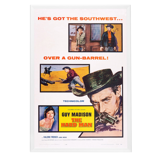 "Hard Man" (1957) Framed Movie Poster