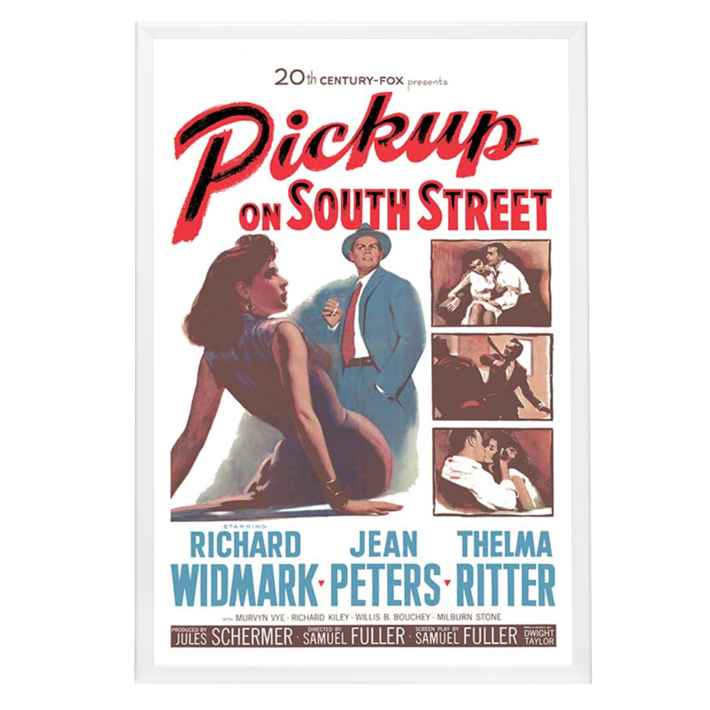 "Pickup on South Street" (1953) Framed Movie Poster