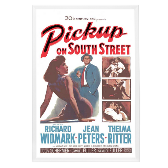 "Pickup on South Street" (1953) Framed Movie Poster