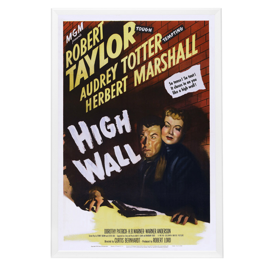 "High Wall" (1947) Framed Movie Poster