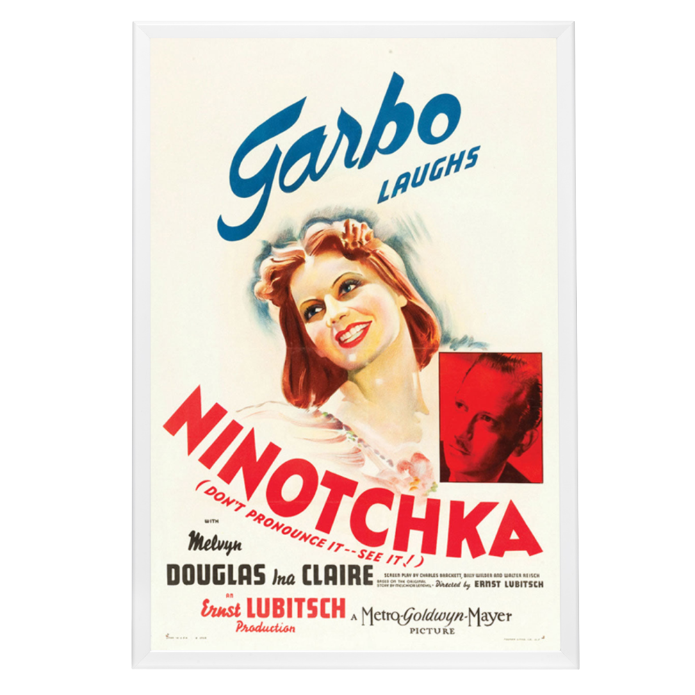 "Ninotchka" (1939) Framed Movie Poster