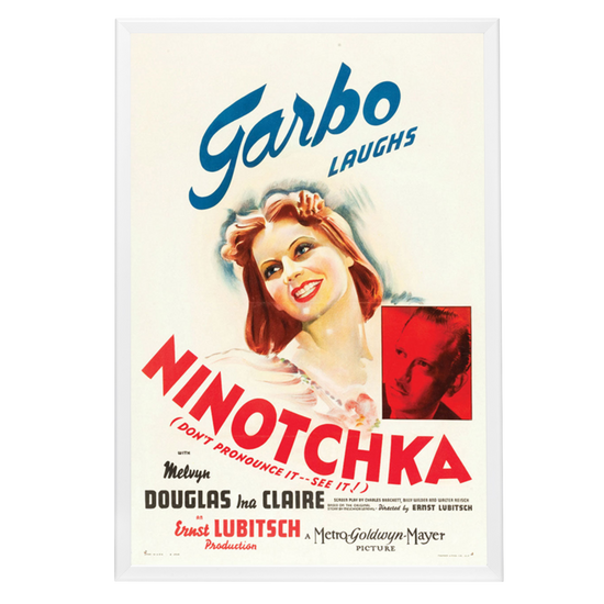 "Ninotchka" (1939) Framed Movie Poster