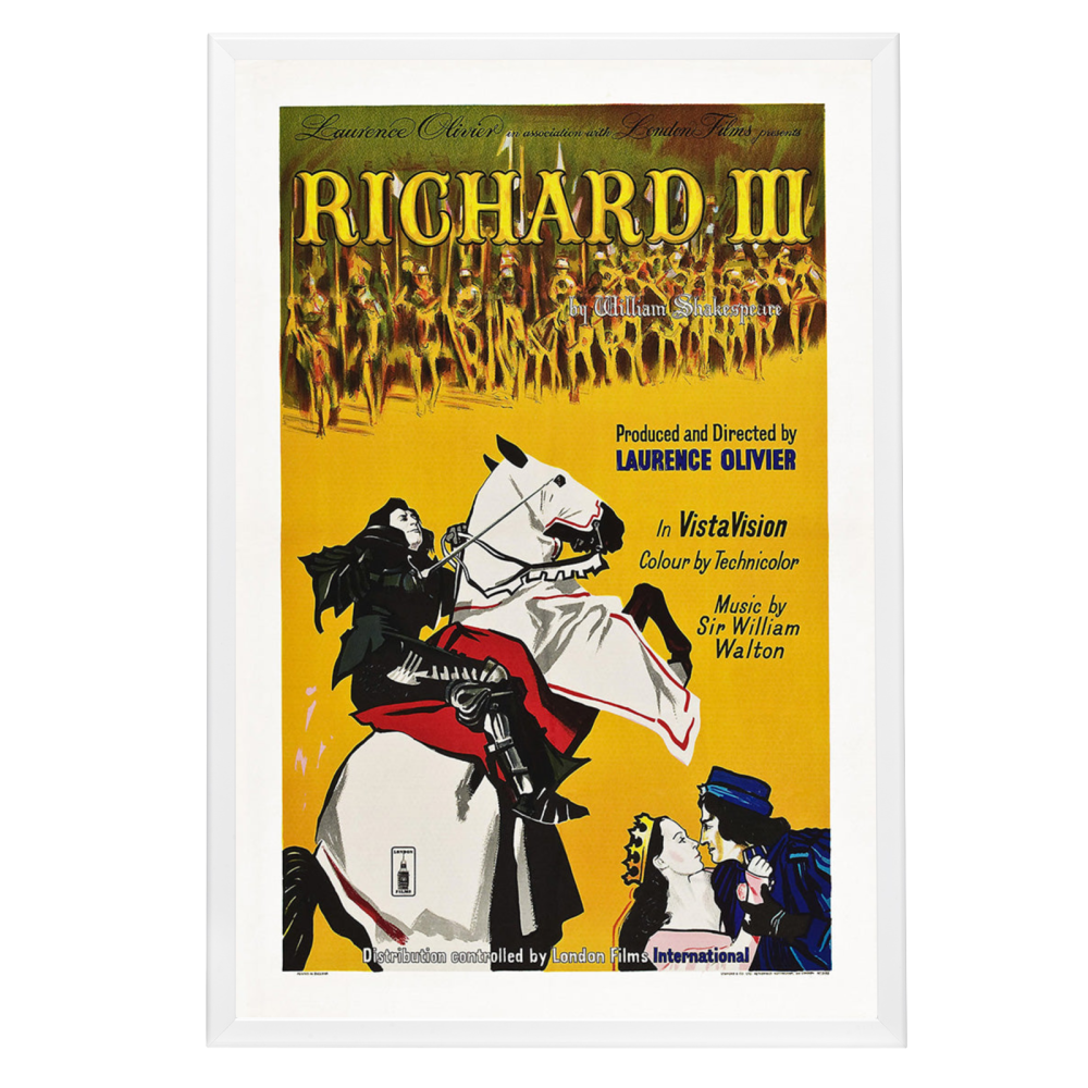 "Richard III" (1955) Framed Movie Poster