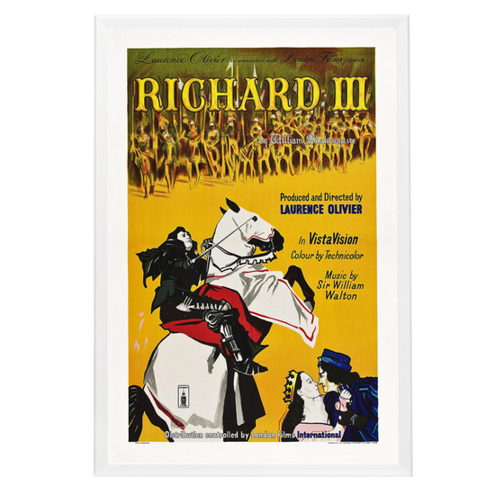 "Richard III" (1955) Framed Movie Poster