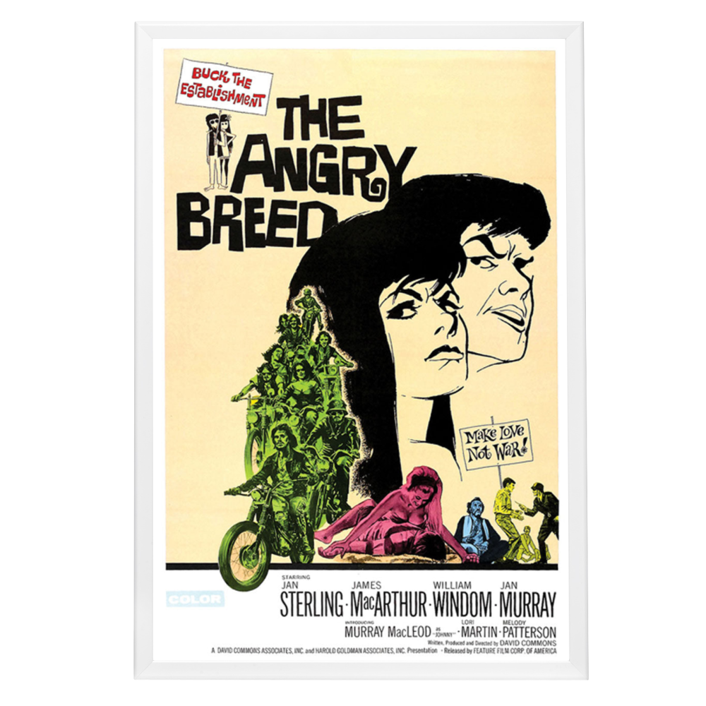 "Angry Breed" (1968) Framed Movie Poster