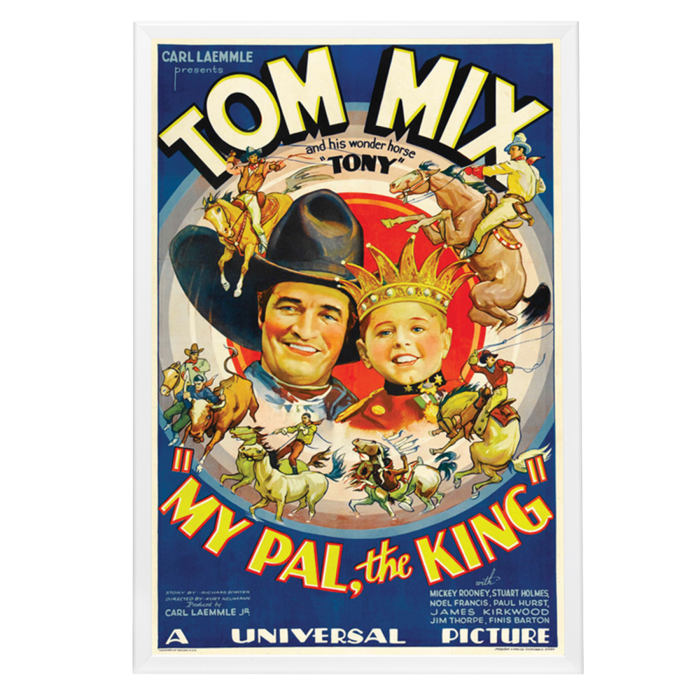 "My Pal, The King" (1932) Framed Movie Poster