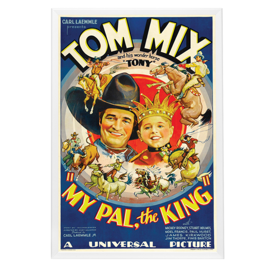 "My Pal, The King" (1932) Framed Movie Poster